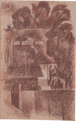 Махонин Фёдор Емельянович. Летнее кафе. Сочи. Хоста